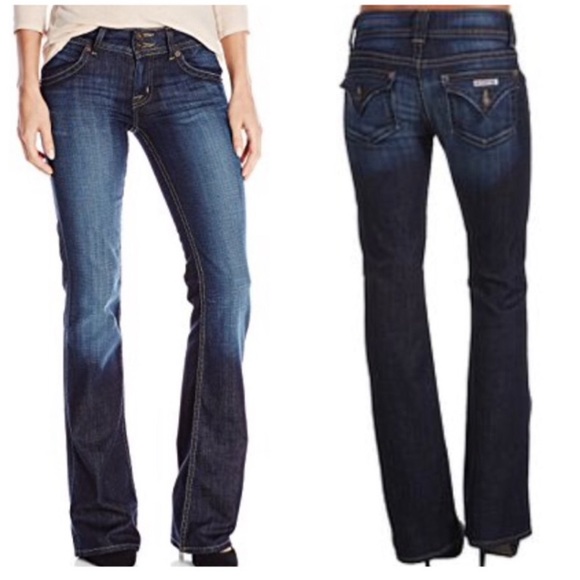 Hudson signature bootcut Jeans mid rise 28 Elm color - Picture 9 of 9